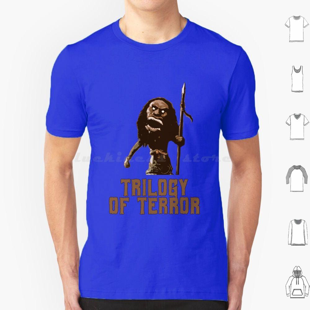 Trilogy Of Terror T Shirt Cotton Men Women DIY Print Trilogy Of Terror Zuni Zuni Horror Movies Horror Vintage Horror Movie