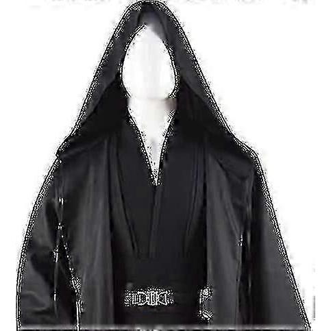 Adult Tunic Costume For Jedi Outfit Skywalker Halloween Cosplay Costume Hooded Robe Cloak Full Set Uniform Three Versions - DSW