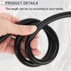 RATCHROLL 1pc Universal Silicone Vacuum Tube Hose High Temperature 3.3FT 1/4" 6mm ID 3.0mm