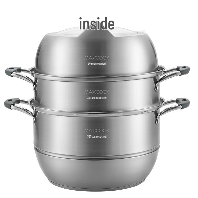Maxcook 304 Stainless Steel Steamer Pot
