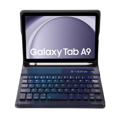 Custodia con Tastiera Bluetooth Samsung Tab A9 da 8,7 pollici X110/X115 con Slot per Penna