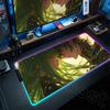 Neues Cooles Anime Code Geass Mauspads Groß RGB Schreibtischmatte C.C. Tisch Cartoon Laptop Gaming PC Gamer Tastatur Büro Computer Teppich