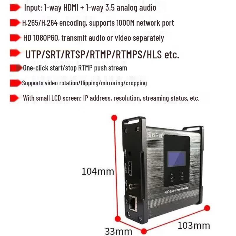 Tongsanwei Pro HD/4K Video Encoder & Decoder Series (CN Version)