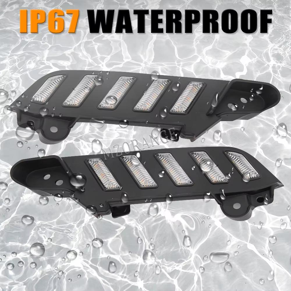 Car DRL Light for Toyota Tacoma 2012 2013 2014 2015 2016 2017-2020 2025 2025 2025 Fog Lamp Front Bumper Daylight 12V