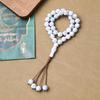 Handmade 33-Bead Crackle Prayer Bracelet - Muslim Saudi Prayer Beads