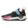 Li Ning Wade Fission 7 V2 Textile, Synthetic Leather, TPU Cushioning Low Top Basketball Shoes Men's Black Blue Pink ABPR047-14