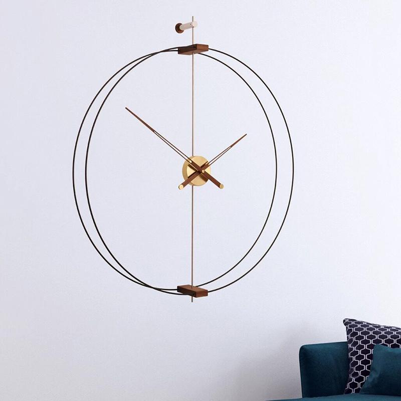 Minimalist Simple Wall Clocks Korean Design Silent Creative Fashion Simple Wall Watch Aesthetic Interior Horloge Home Decoration