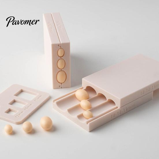 Crafting Tools for Clay 1 Set Polymer Ball Maker, Oval Bead Shaping Machine Roller 10mm 12mm 15mm Beads, Jewelry Making Tool Accessories