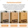 Modern, Minimalist Shoe Cabinet, Unique Wood Grain, Golden Iron Frame, Two-Door Storage Cabinet, Narrow Shoe Cabinet, Shoe Rack, Shoe Tipper,