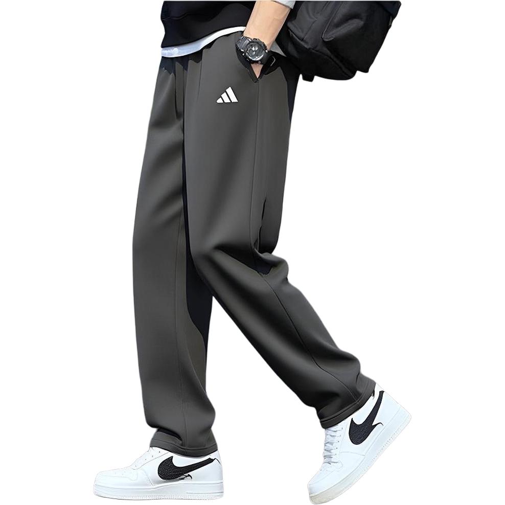 Adidas Knit Joggers Lightweight Sports Straight Leg Casual Pants Men bottoms KW0656