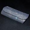 Luxury Car Eyeglasses Holder Rhinestone Sunglasses Storage Box Sun Visor Glasses Case  Vehicle
