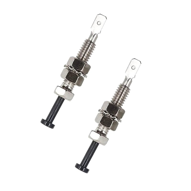 Door Pin Switch Car Auto Trunk Alarm Security Hood On Off Momentary 20A 12Vdc Universal Adjustable Bonnet Light Hood Screw 2PCS 2PCS