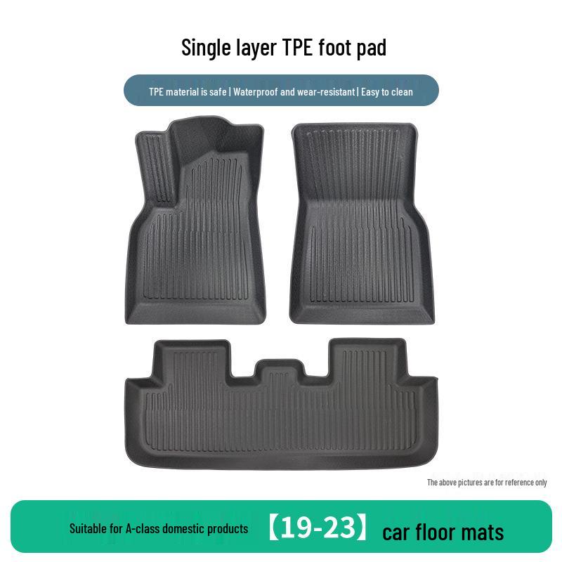 Durable TPE Waterproof Custom Fit Floor Mats for 2019-2023 Mercedes-Benz A-Class