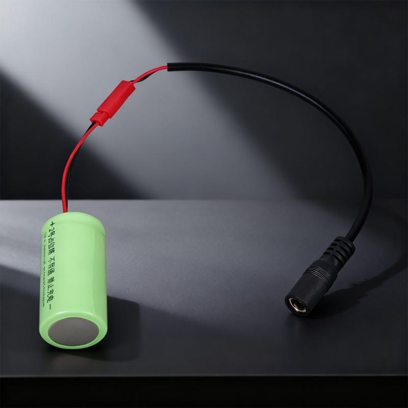 LR14 C Type Dummy Battery 0V Output With 5.5x2.5mm 5.5x2.1mm Input Jacks For DIY Electronic Device Power Supply None Conductives Design