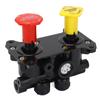 Dash Control Valve 800516 Metal Enhanced Stability Dash Control Parking Brake Valve Module for Heavy Duty Truck Trailer