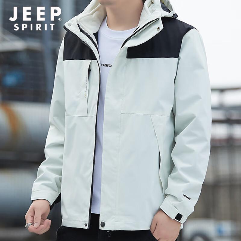 

JEEP SPIRIT Men s 3-in-1 Waterproof Outdoor Jacket M