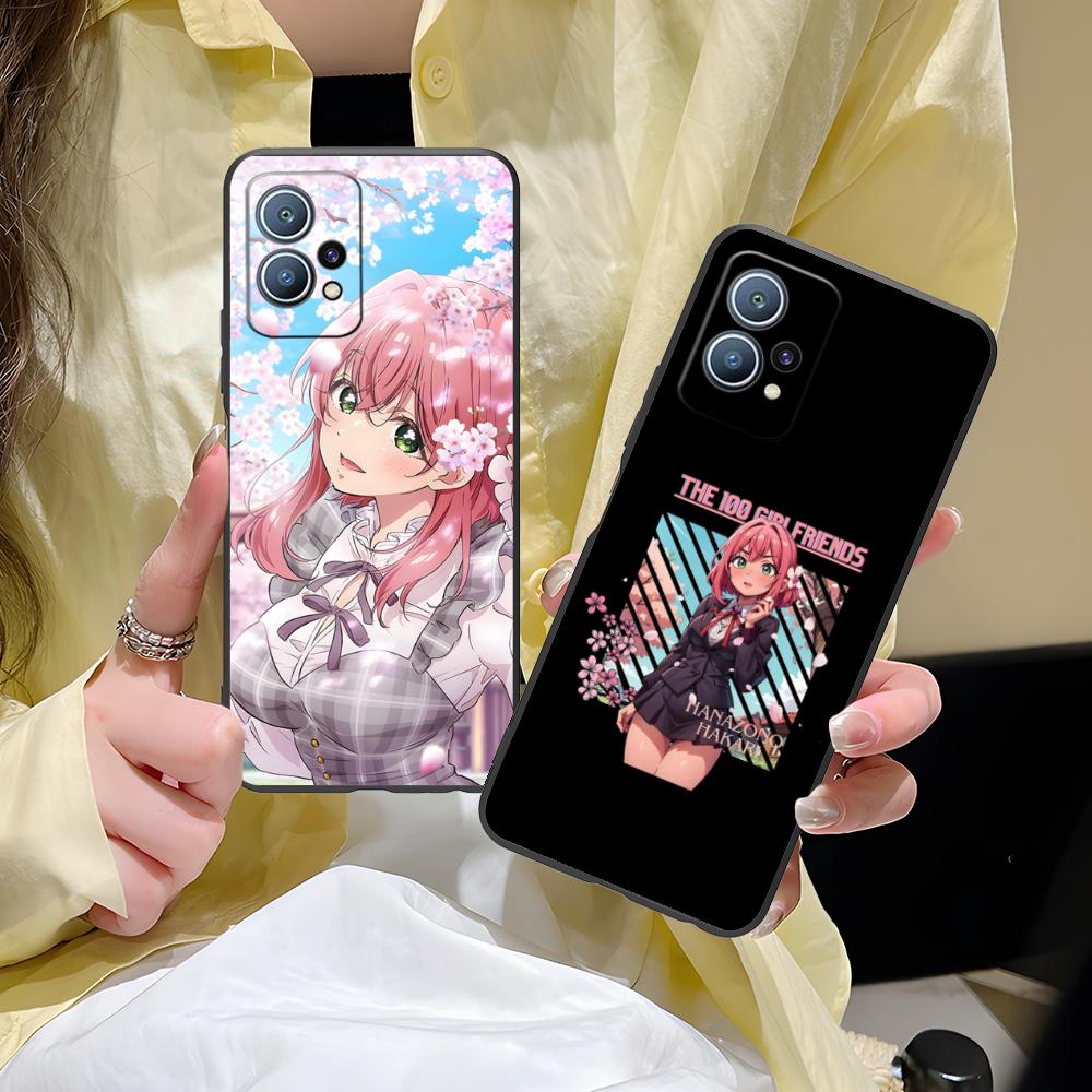 Anime Hakari Hanazono Matte TPU Mobile Phone Case for Huawei P60 P50 P40 P30 P20 P10 P9 P8 Pro Lite Plus Colorful Printing Cover