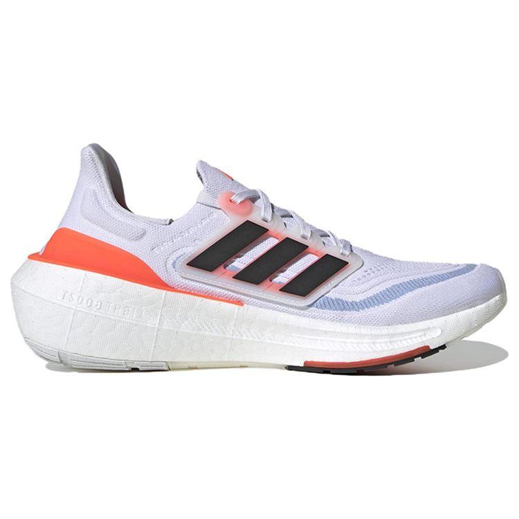 adidas Pantofi sport UltraBoost Light White Solar Red Unisex Cloud-Alb Core-Negru HQ6351
