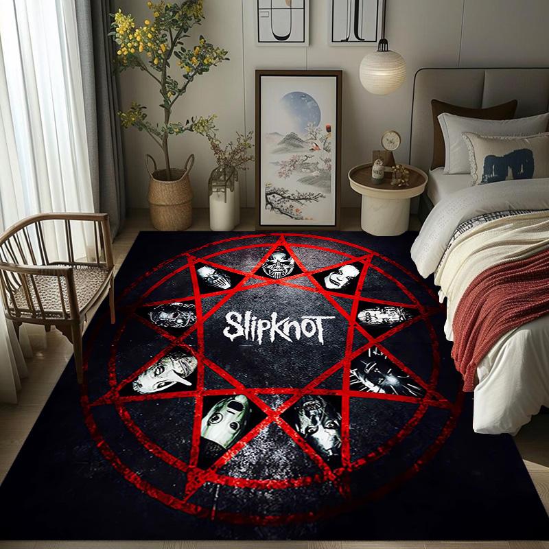 Slipknot: Chaos Rebellion carpet printing Suitable for all seasons Dormitory decoration Christmas gifts Bathroom mat