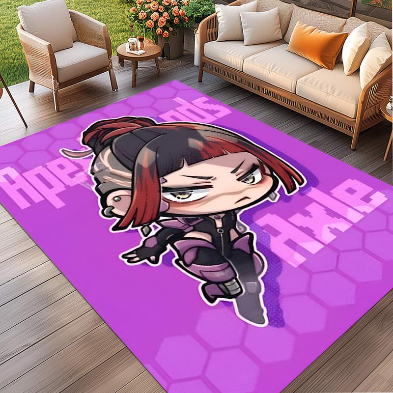 Tappeto Stampato Apex Legends, Tappeto da Pavimento Lavabile, Per Ingresso Stanza del Dormitorio Lavanderia Ufficio Studio, Decorazione per la Casa Regalo di Compleanno Natale