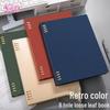 Hand-Friendly Retro B5 Loose-Leaf & Thick A5 Hardcover Coil Push-Pull Detachable Notebook