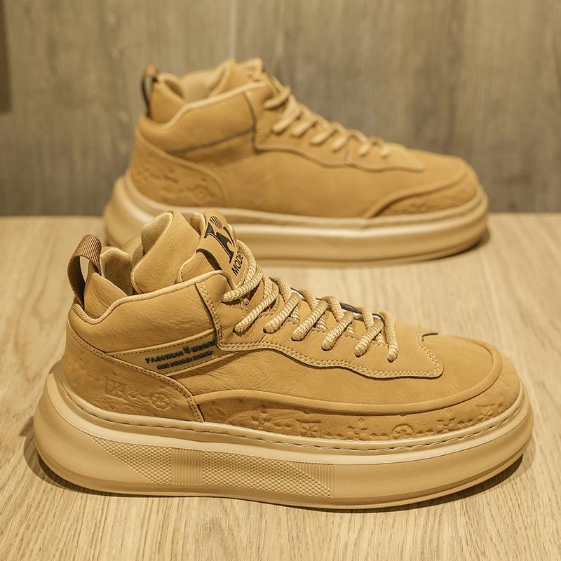 

Men s Shoes for Autumn and Winter, High-end and Versatile Sports Sneakers, Men s Thick-soled Trendy Shoes, Men s Casual 43 оранжевый