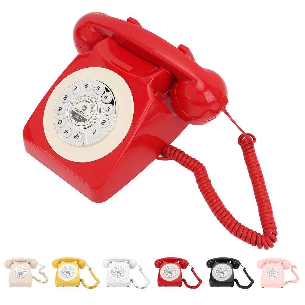 Audio Guest Book Phone Clear Sound Convenient Use Audio Message Recording Telephone for Wedding Even