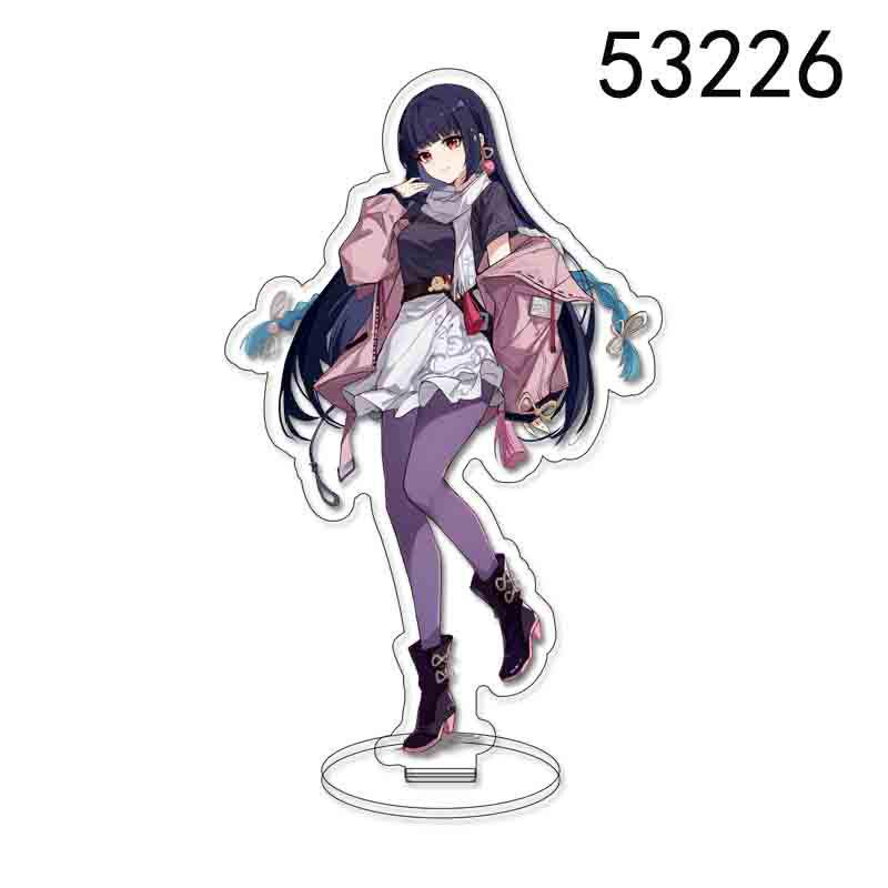 Genshin Impact 15cm Character Standees: Kazuha, Venti, Noel, Albedo, Yae Miko, Keqing.
