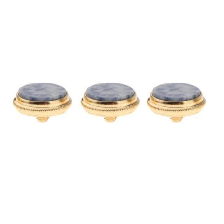 3pack Professional Trumpet Repair Part Trumpet Valves Finger Button Cap Replacements for Trumpeters Students