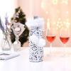 KX4B Pack of 5pcs Sequins Wine Bottle Toppers Gift Bags for Party Festival Decoration