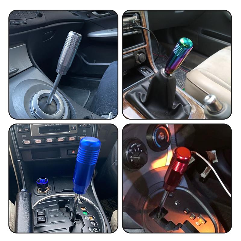 Aluminum Alloy Car Shift Head 8.5cm(3.34in) Car Shift Torque Car Shift Head Car Internal Modification Shift Handle Joystick Head