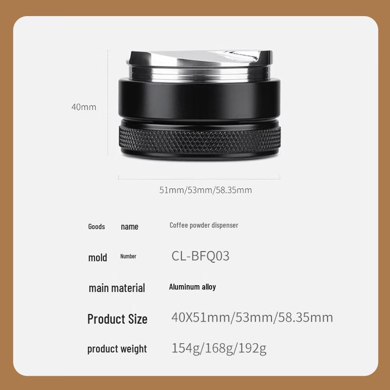 CLITON Coffee Distributor & Tamper