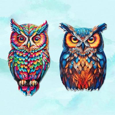 City Souvenir Owl Fridge Magnet - Creative Home Decoration Gift