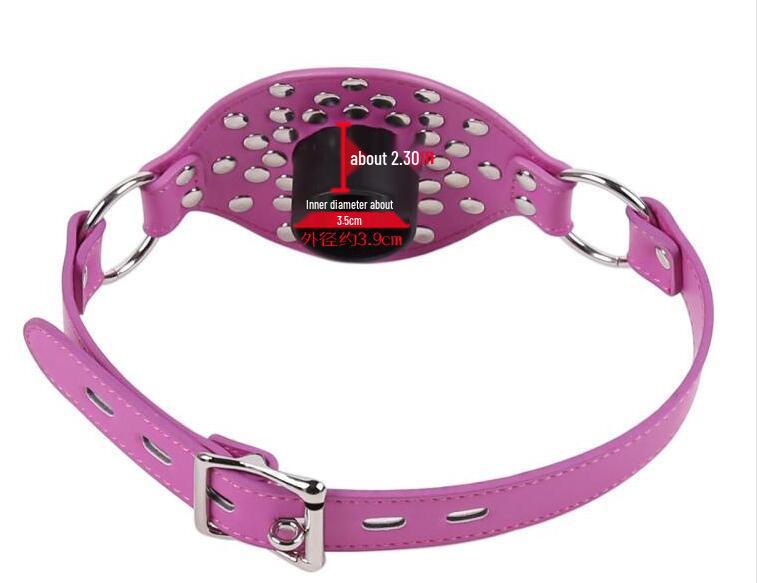 Erotic Deep Throat Scaun de Toaletă Gag de Gură Restricție