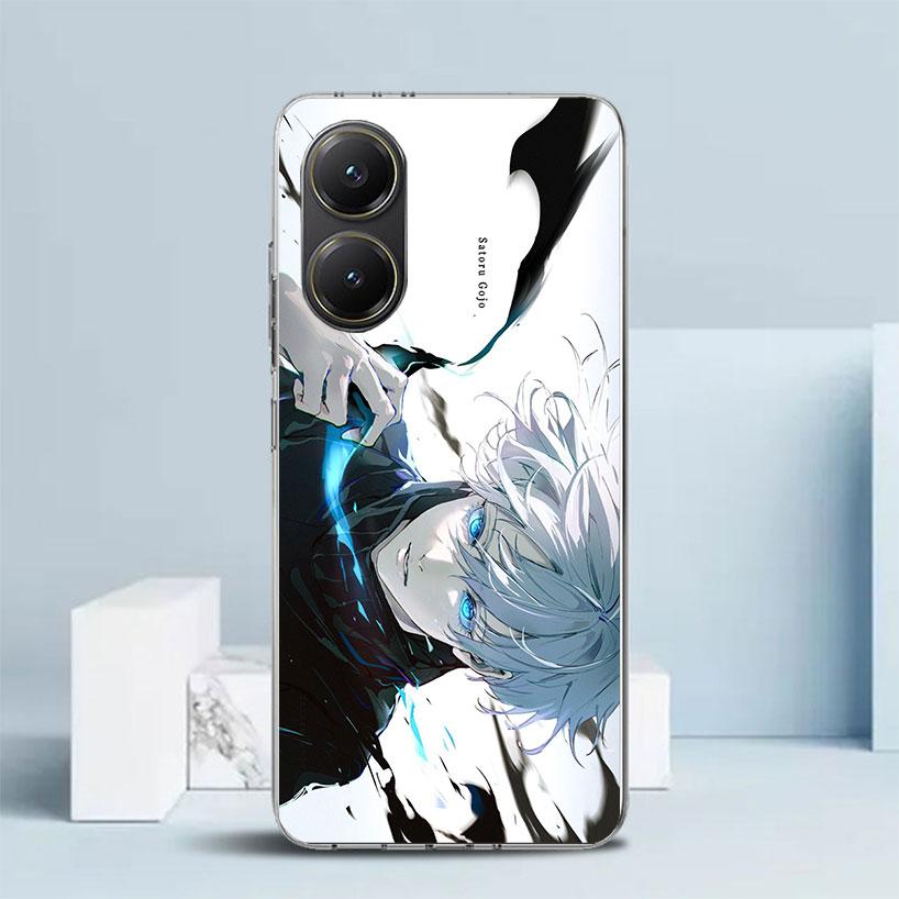 Kaisen J-Jujutsu Gojo Satoru Phone Case For Xiaomi Poco F7 Ultra X5 X6 X7 Pro M7 Redmi 15C 15 13C 13 12C 12 10C 10 10A 9 9C 9A 9