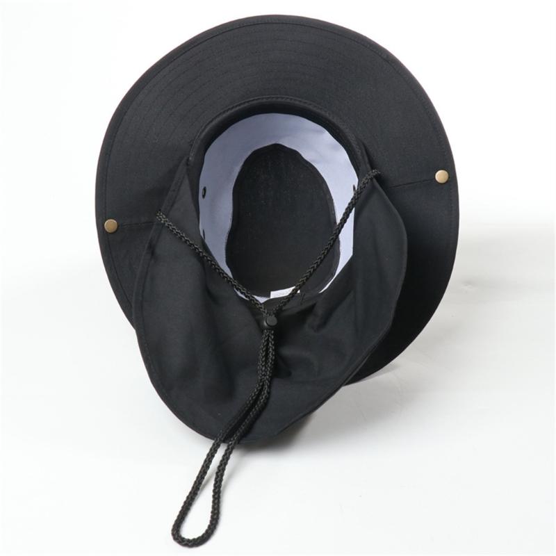 Atmungsaktiver Sonnenhut für Damen Hut mit Nackenschutz Hut mit Nackenklappe Hut mit breiter Krempe Verstellbarer modischer Sporthut