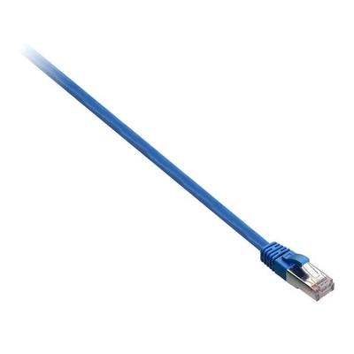 V7 Network Cable V7CAT6UTP-03M-BLU-1E - 3 M Category 6 - For Modem, Router, Hub, Panel, Wall Plate, PC