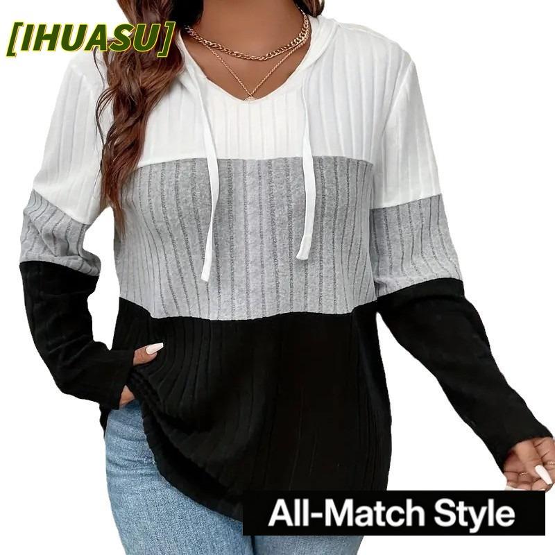 IHUASU Women's Fashion Casual Long Sleeve Blouses & Shirts