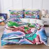 3d Cartoon S-Saint Seiya Comforter Bedding Set Printed Duvet Cover Sheet Pillowcase Bed Soft Quilt Cover Full Queen King Size