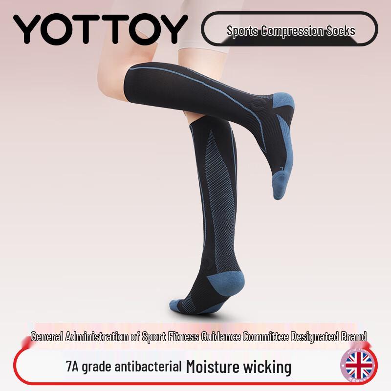 Yottoy Women s Pro Yoga Compression Calf Socks