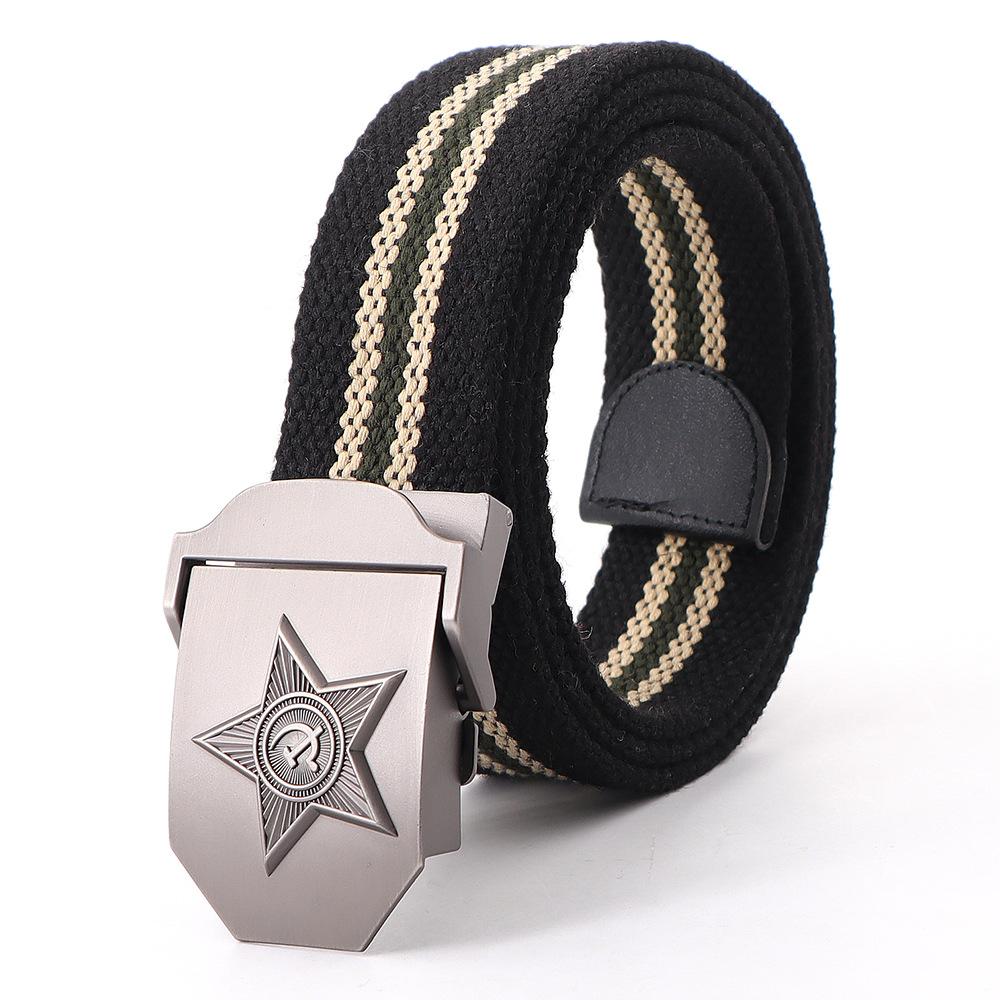 

Новый мужской и женский ремень 3D советский государственный герб брезентовый ремень советский пояс памяти 130cm чёрный/хаки