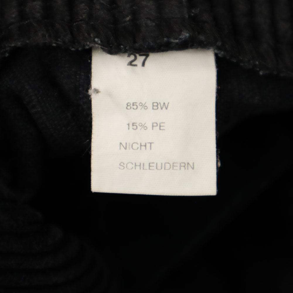 OLD 80s Vintage Black Corps Corduroy Pants Black Logger Pants Men's Used