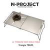 N-project Titanium Heat-Shielding Table, Foldable - Compatible with Stormbreaker SOD-374/372 and Fusion Trek SOD331/330 - UL TITANIUM TABLE [Made in J