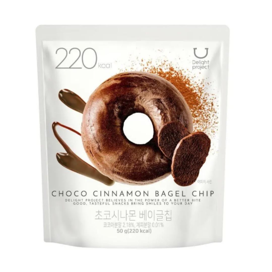 [Delight Project] Чипсы из бейгла – 8 вкусов (Выберите 1) Chocolate Cinnamon