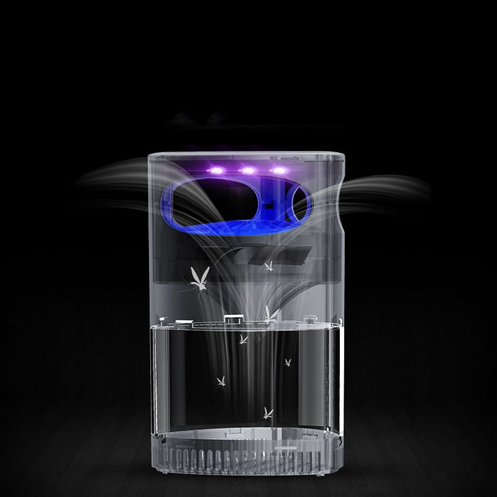 USB Plug In Suction Trap Mosquitoe Strong Suction Mosquito Trap Creative Fly Killer Light  Summer