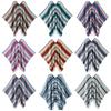 Prosop de Plajă Colorat Țesut Poncho Mexican Șal cu Franjuri Model Geometric pentru Călătorii în Aer Liber