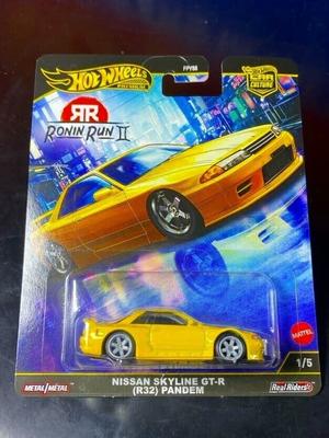 Hot Wheels ROUNIN RUN II NISSAN SKYLINE R32 PANDEM Real Riders GT-R