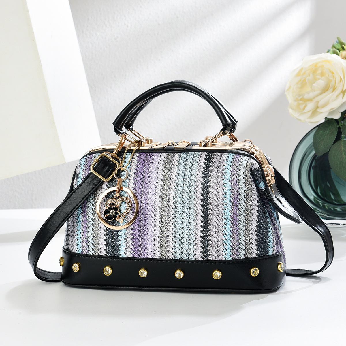 

Fashionable Trendy Women s Bags High-end Sense Large Capacity Shoulder Bag Womens Crossbody Bag High Quality Handbag for Women 24x13x14cm
