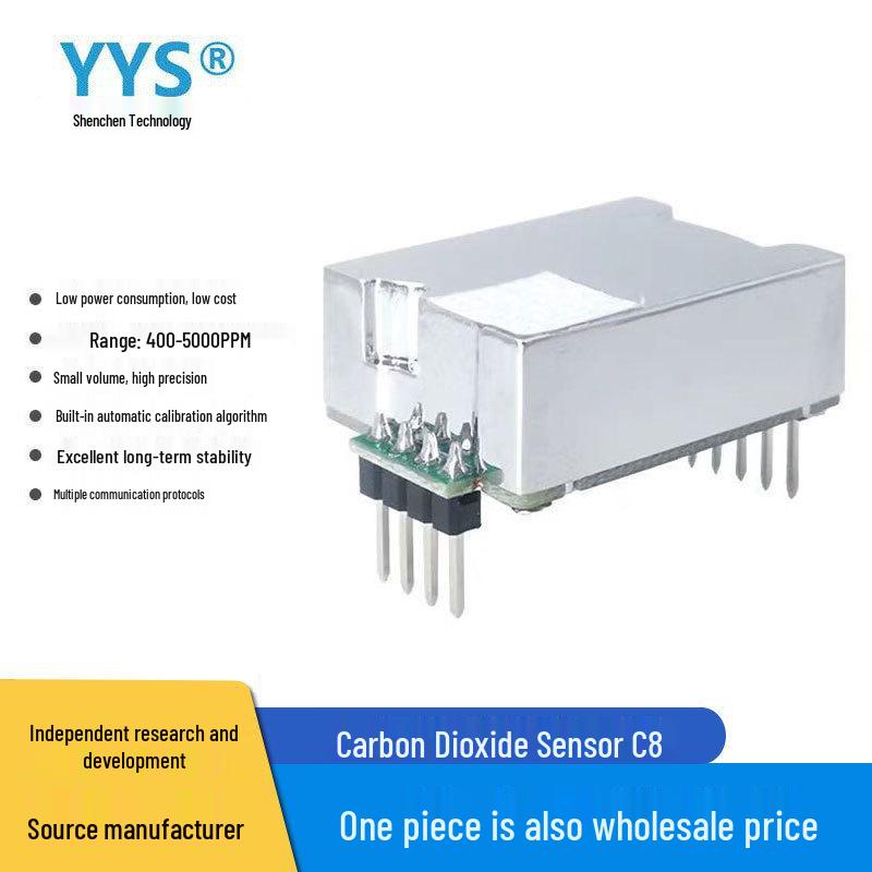 High-Precision Dual-Channel NDIR CO2 Detection Module