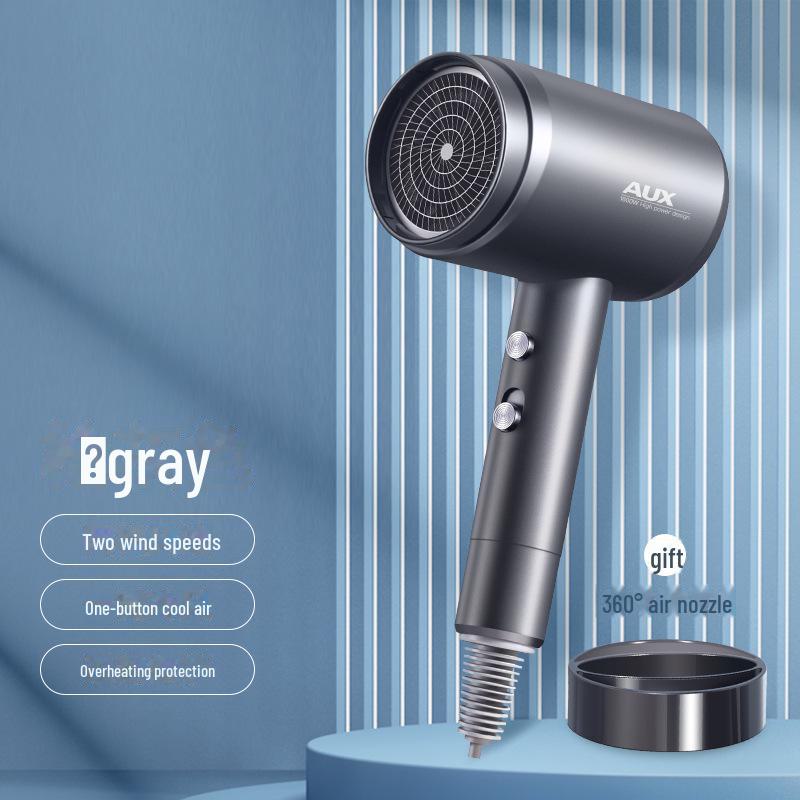 Aux High-Speed Negative Ion Hair Dryer for Home & Dorm Use